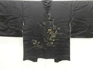 草花模様絵羽織